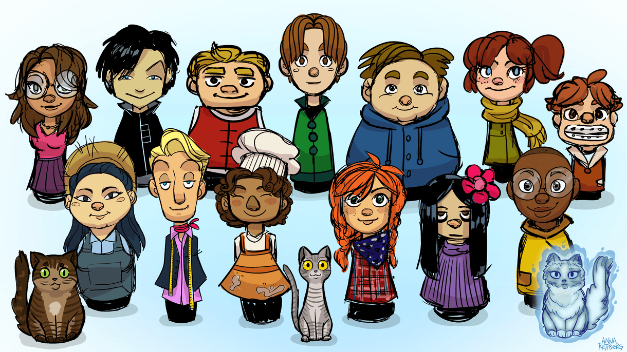 Handmade Hero Orphan Concept Art